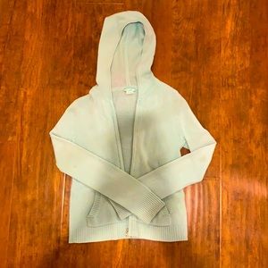 J.Crew Teal Cashmere Cardigan Sweater